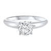 Solitaire Engagement Ring with Round Lab Created Diamond- 2.00 ct.