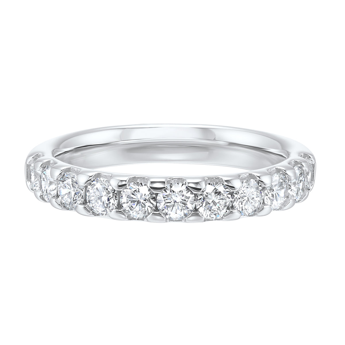 Lab Created Diamond Anniversary Band- 0.50 ctw.