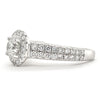 Wokka Wokka Diamond Halo Engagement Ring
