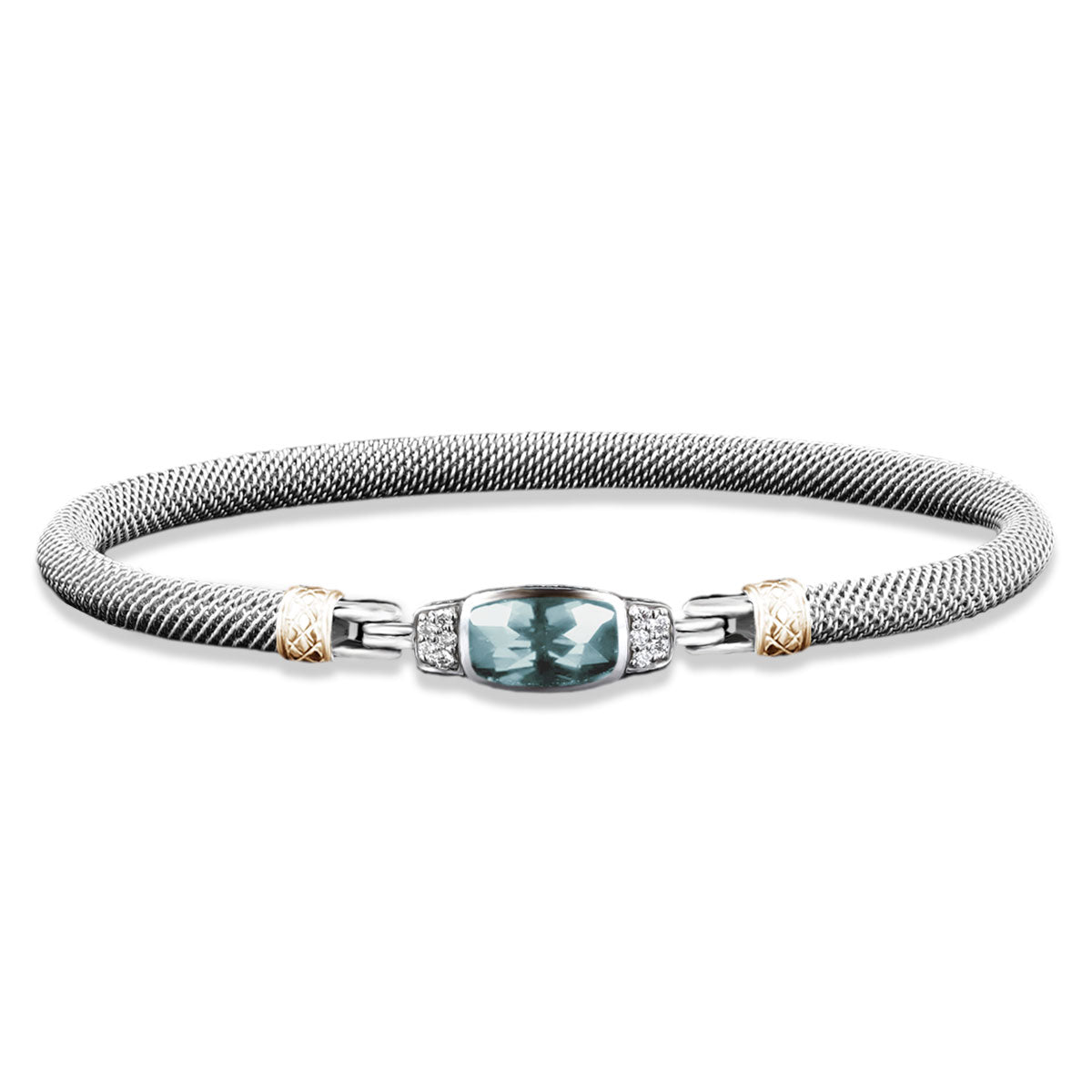Milanese Mesh Sterling Silver Bracelets