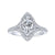 Verbena Marquise Diamond Engagement Ring Setting. 0.63ctw.