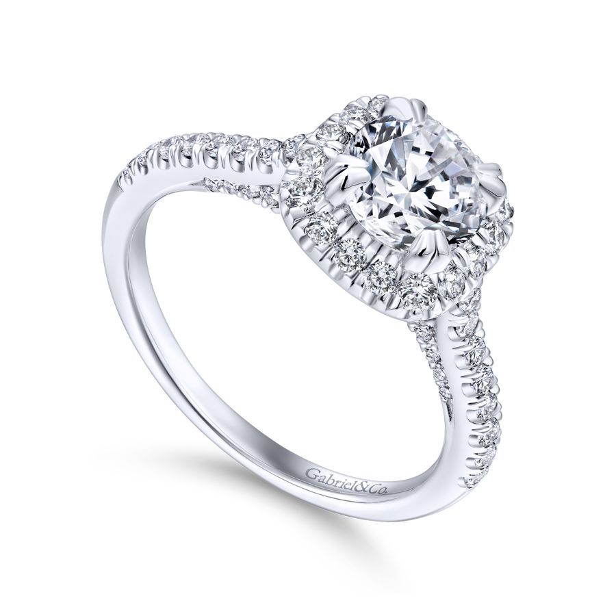 Balsam Round Diamond Engagement Ring Setting