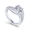 Gabriel &amp; Co. Lucca Diamond Engagement Ring