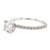 Classic Pave Diamond Engagement Ring Setting