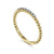 Bujukan Bead and Diamond Stackable Ring