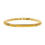 18K Gold Plated Diamond Franco Chain Miami Cuban ID Bracelet