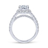 Sutton Oval Engagement Ring Setting
