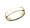 Light Comfort Fit Band in Yellow Gold- 4mm
