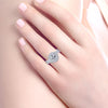 Pippa Oval Engagement Ring Setting