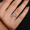 Riley Engagement Ring Setting in White Gold