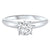 Solitaire Engagement Ring with Round Lab Created Diamond- 1.00 ct.