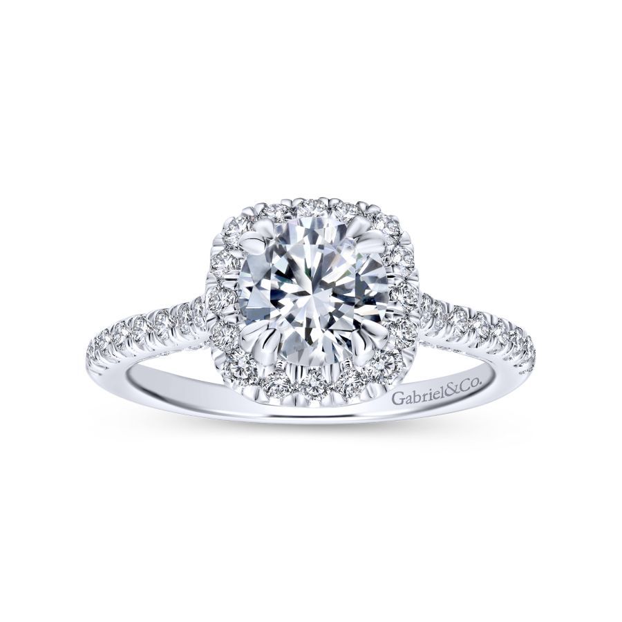 Balsam Round Diamond Engagement Ring Setting