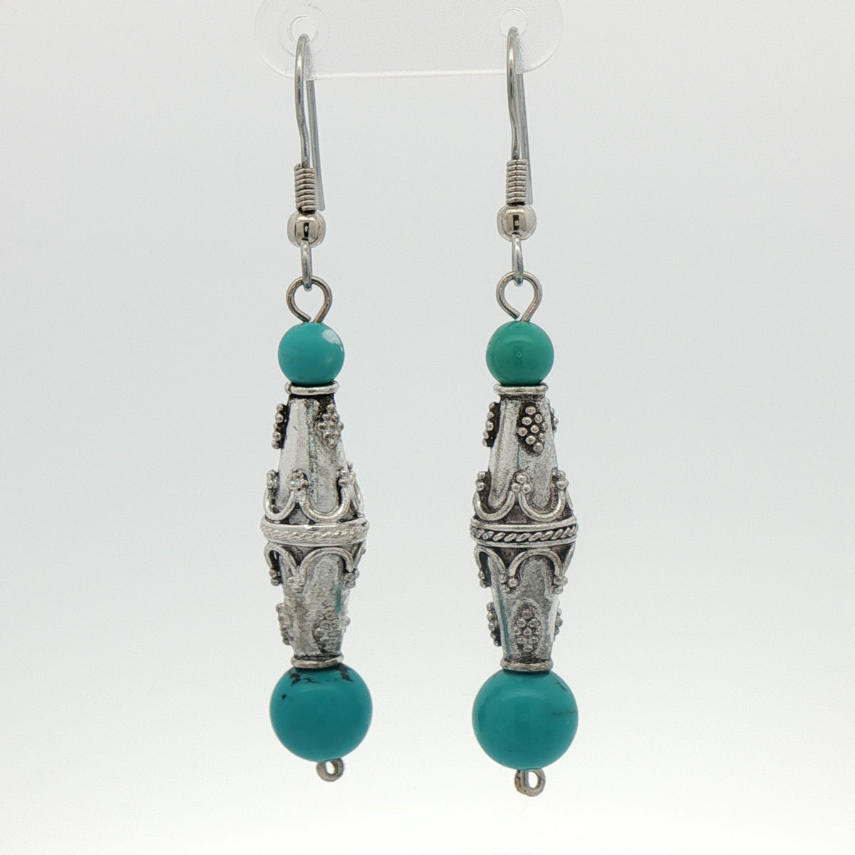 Silver &amp; Alt Metal Earring