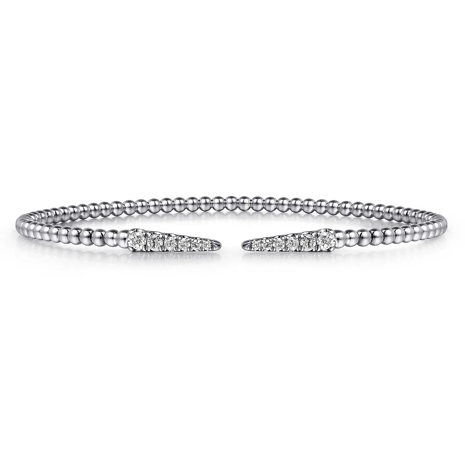 Diamond Bujukan Spike Bracelet in 14k White Gold