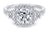 halo engagement ring setting