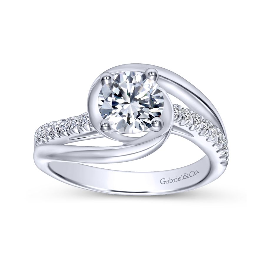 Gabriel & Co. Lucca Diamond Engagement Ring