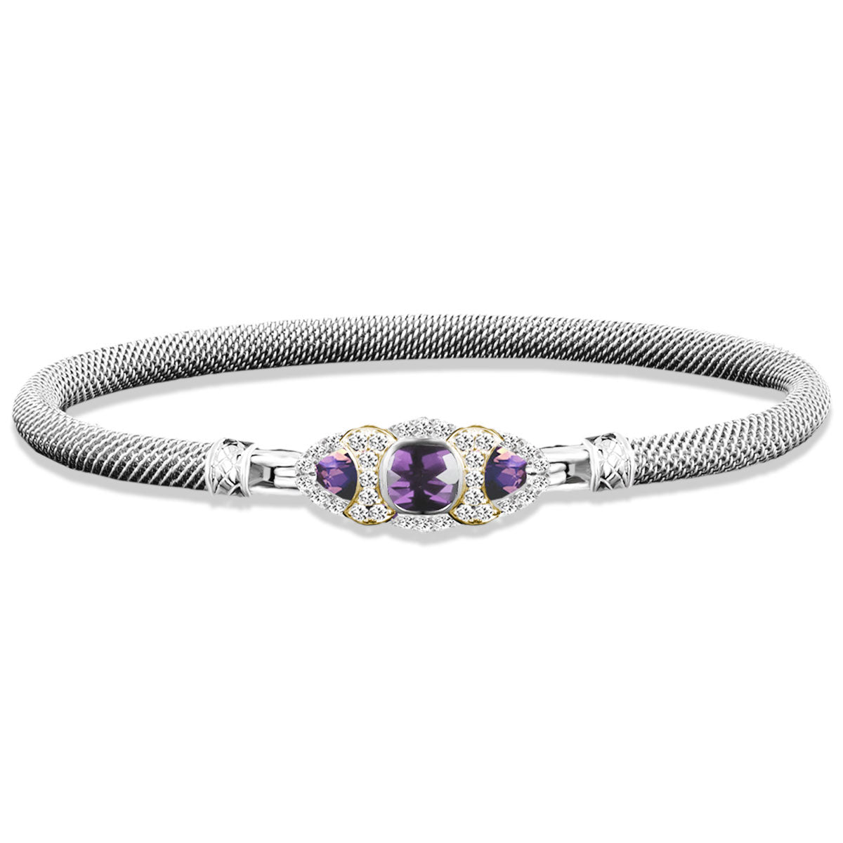 Milanese Mesh Sterling Silver Bracelets