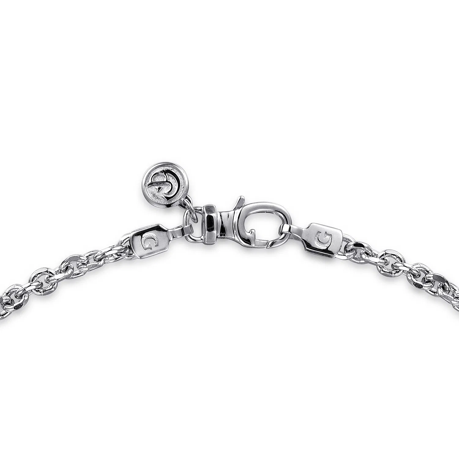 925 Sterling Silver Solid Link Chain Necklace, 22", 3.6mm