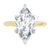 Justice Core Collection Marquise Cut Diamond Solitaire Engagement Ring