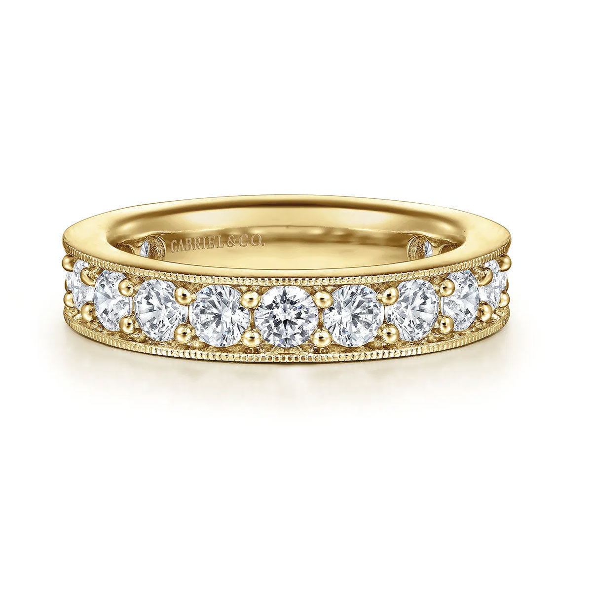 Diamond wedding band