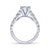 Taylor Engagement Ring Setting in White Gold