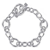 Sterling Silver Toggle Link Bracelet
