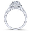 Henrietta Double Halo Engagement Ring Setting