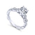 Rowan Engagement Ring Setting in White Gold