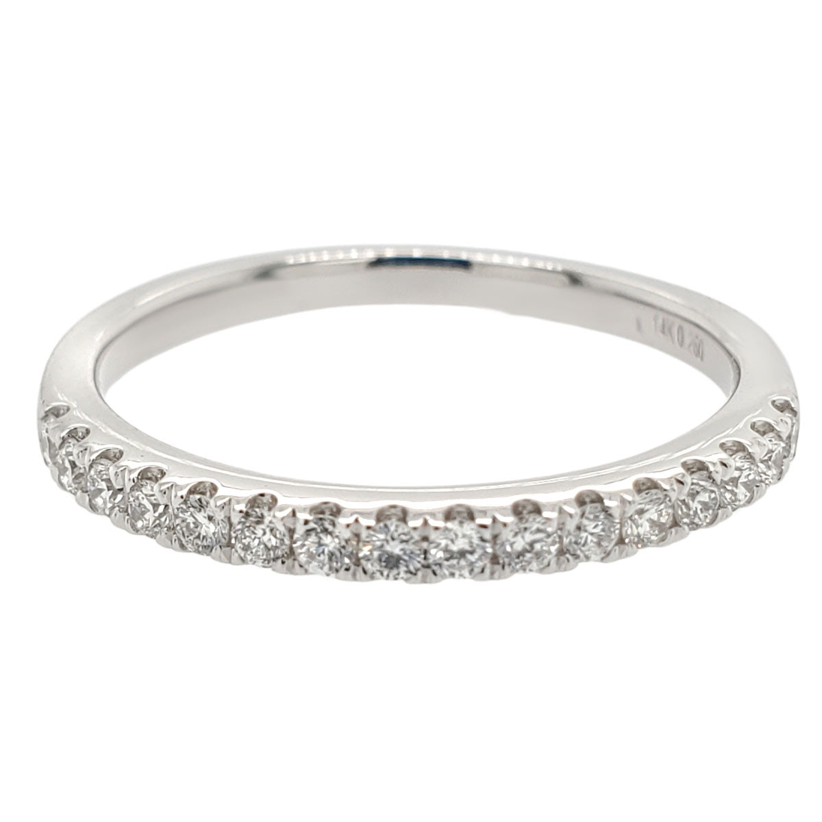 Classic Pave Diamond Band- 0.23 ctw.