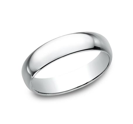 5 mm Light Comfort Fit Men&#39;s Wedding Band- Size 11