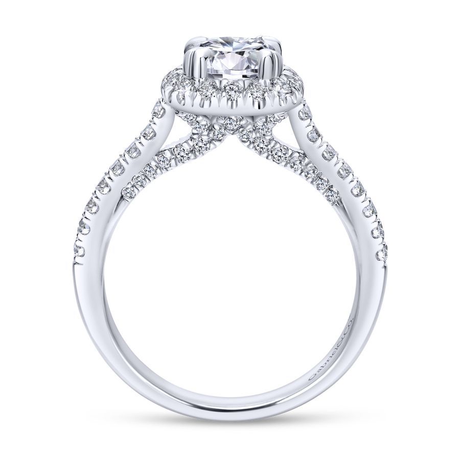 Balsam Round Diamond Engagement Ring Setting