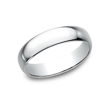 5 mm Light Comfort Fit Men's Wedding Band- Size 11