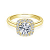 Miley Engagement Ring Setting in Yellow Gold