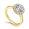 Lana Engagement Ring Setting in Yellow Gold