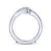 Modern Diamond Jacket for Engagement Ring