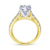 Piper Engagement Ring Setting in Yellow Gold