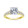 Piper Engagement Ring Setting in Yellow Gold