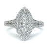 Bette Marquis Diamond Engagement Ring