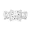 Princess Cut 3-Stone Diamond Engagement Ring