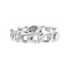 Diamond Eternity Chain Link Band in White Gold