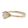 Solitaire Diamond Engagement Ring in Yellow Gold