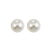 Pearl Stud Earrings in Sterling Silver- 6.0 mm